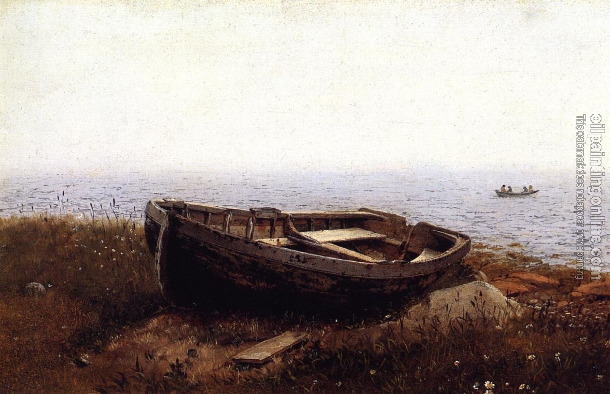 Frederic Edwin Church - The Old Boat